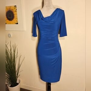 LAUREN💙RL Royal-Blue Dress